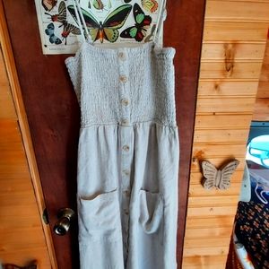 Pocket dress stretchy boho vibes